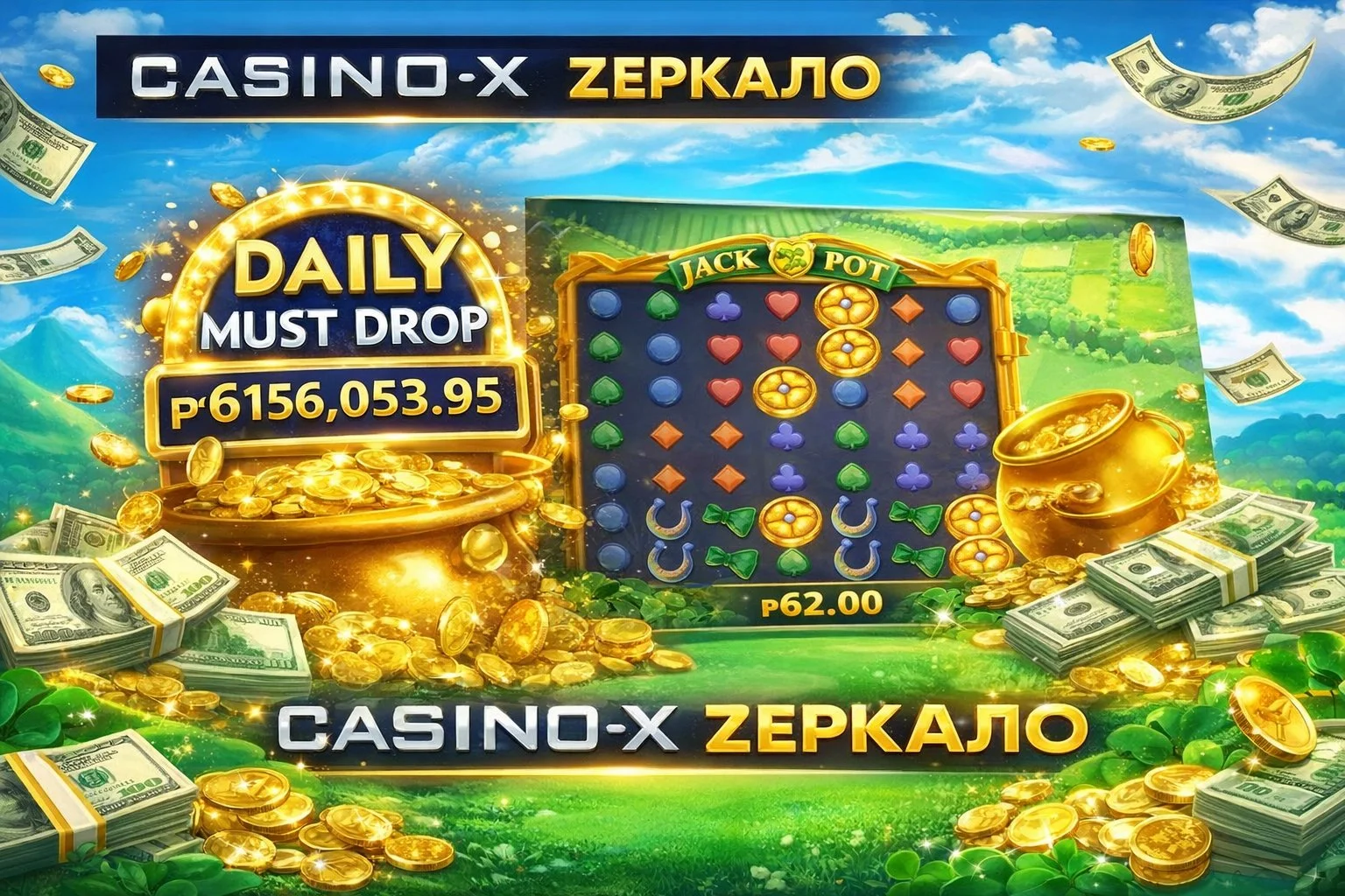 Casino-X джекпот и платёжные методы: МИР, QIWI, вывод средств